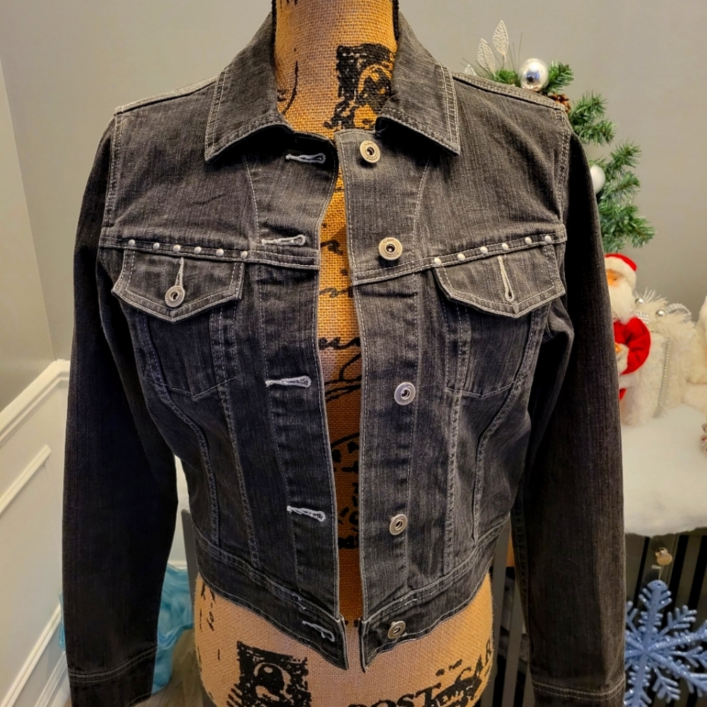 Cropped Jean Jacket